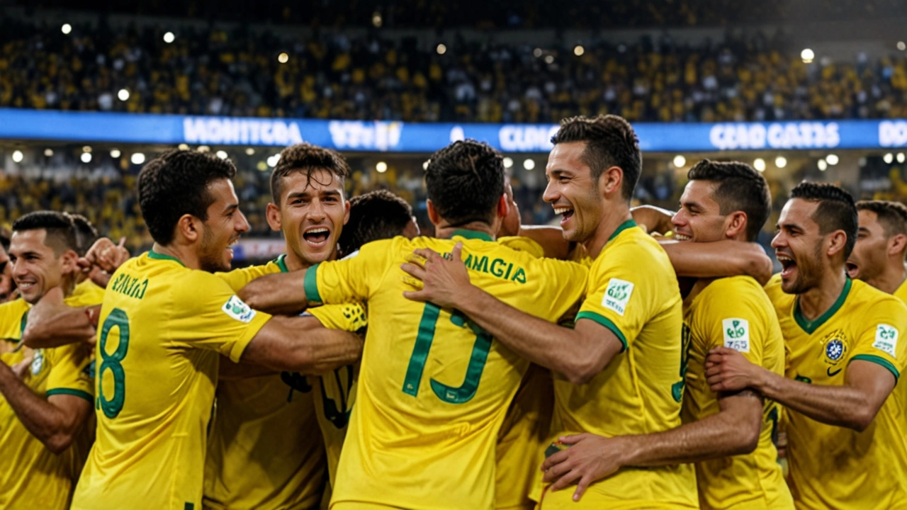 Бразилия пробилась в четвертьфинал Кубка Америки, победив Колумбию по пенальти